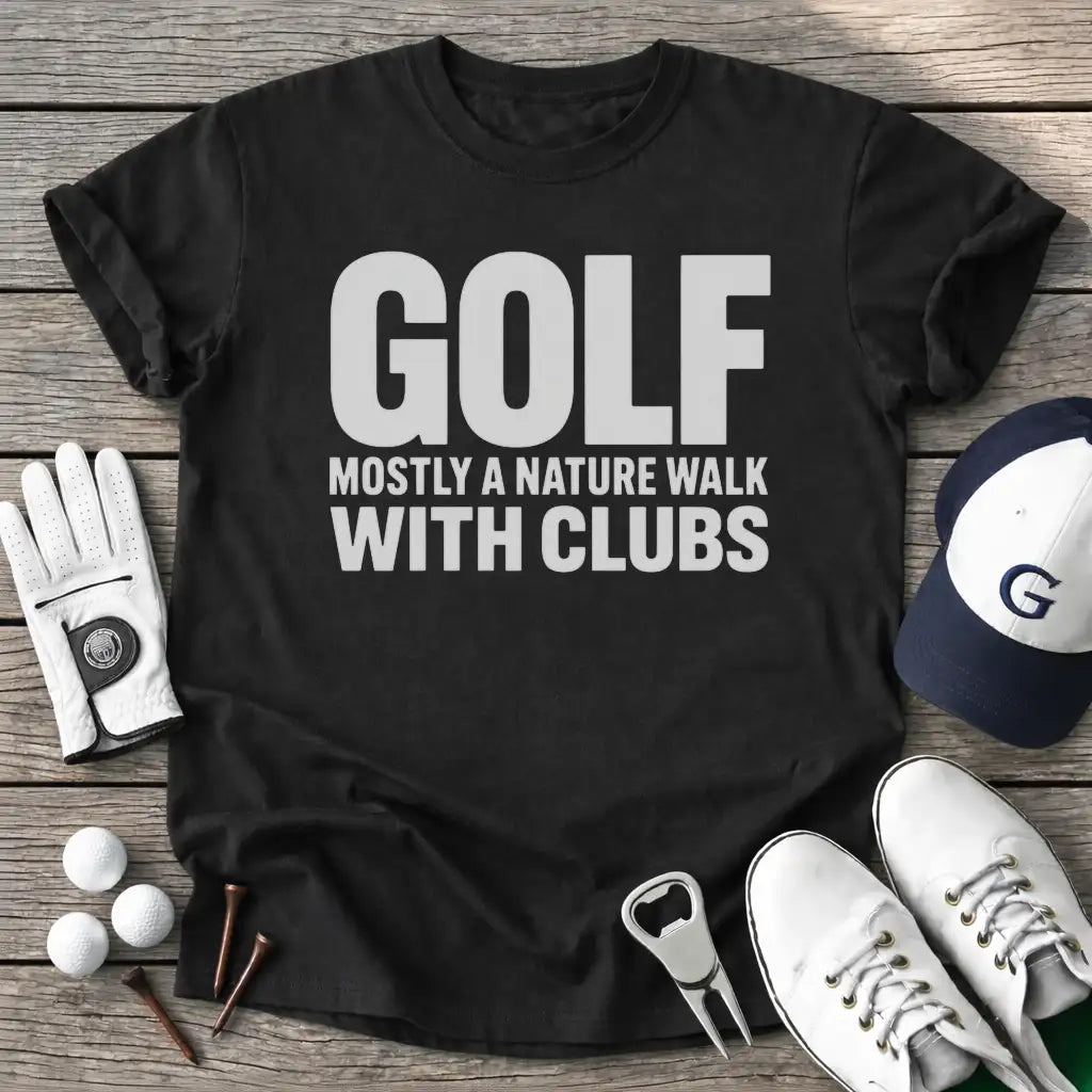 Golf Mostly Nature T-Shirt