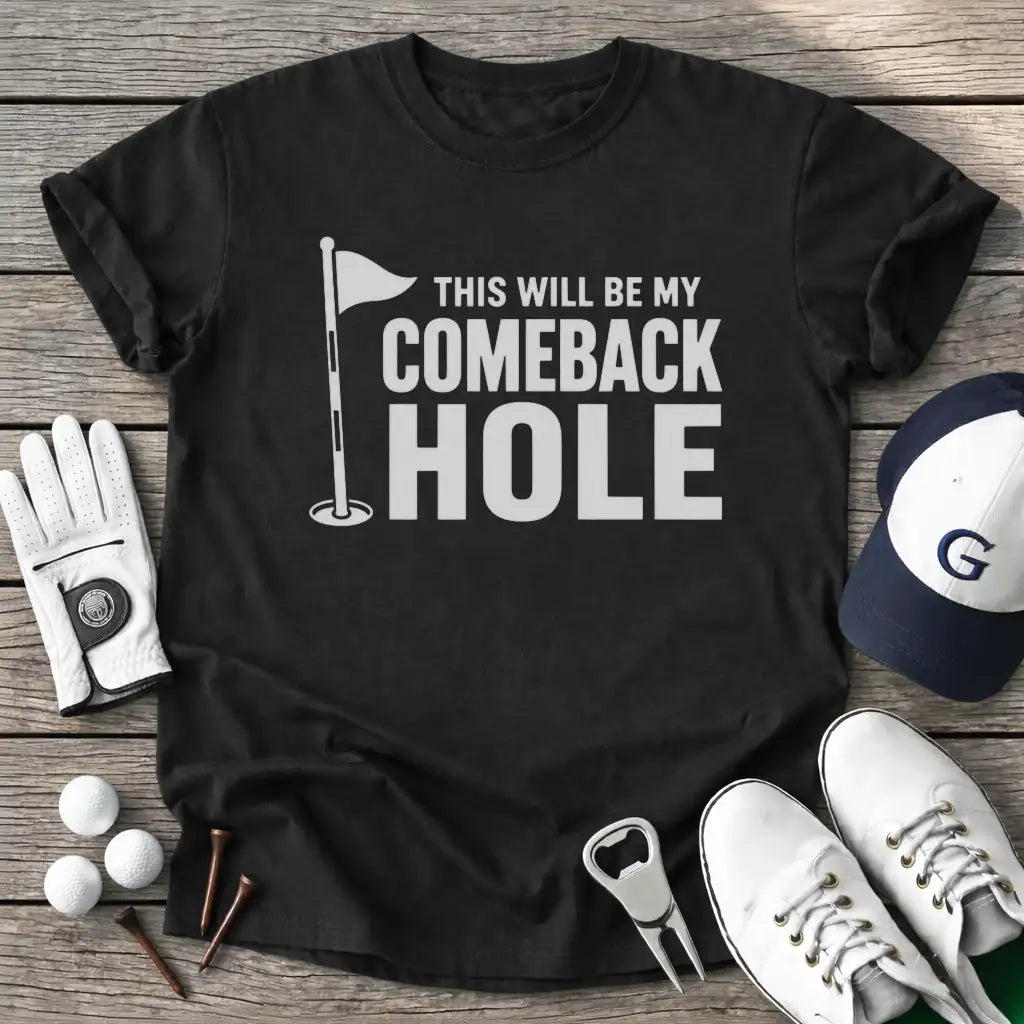 This Will Comeback T-Shirt in Black
