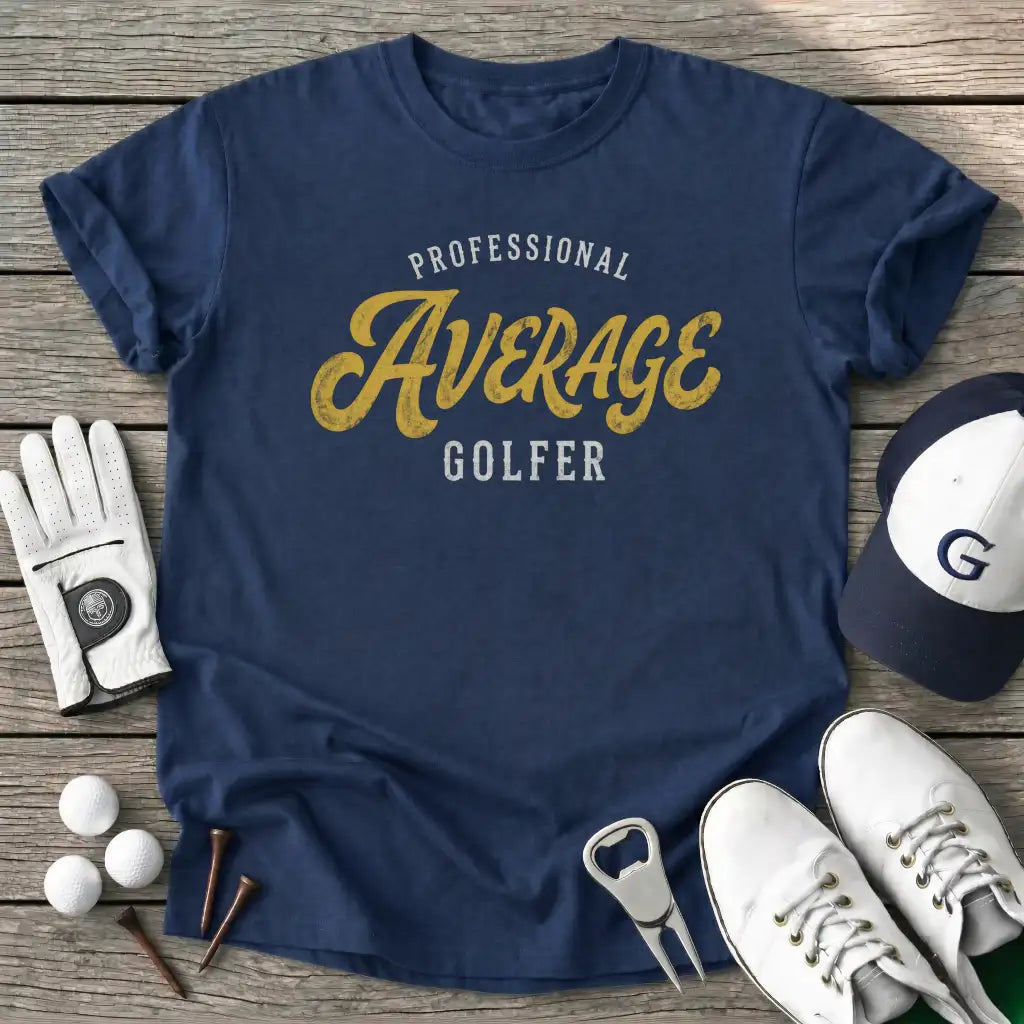 Flat Professional T-Shirt in Navy
