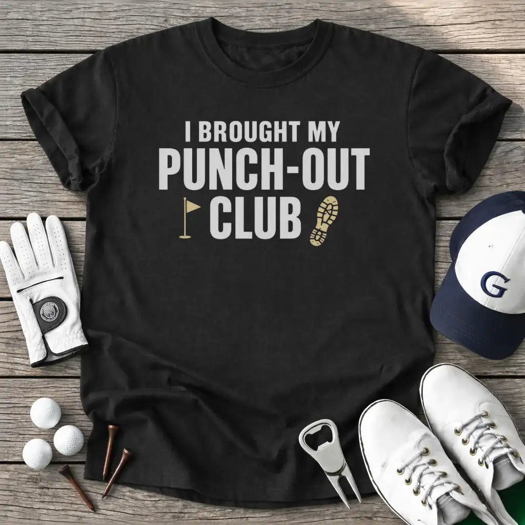 Brought Punchout T-Shirt in Black