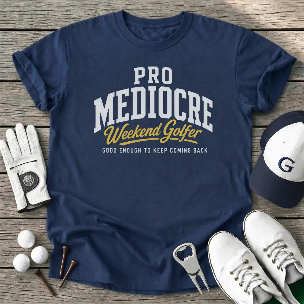 Pro Mediocre T-Shirt in Navy