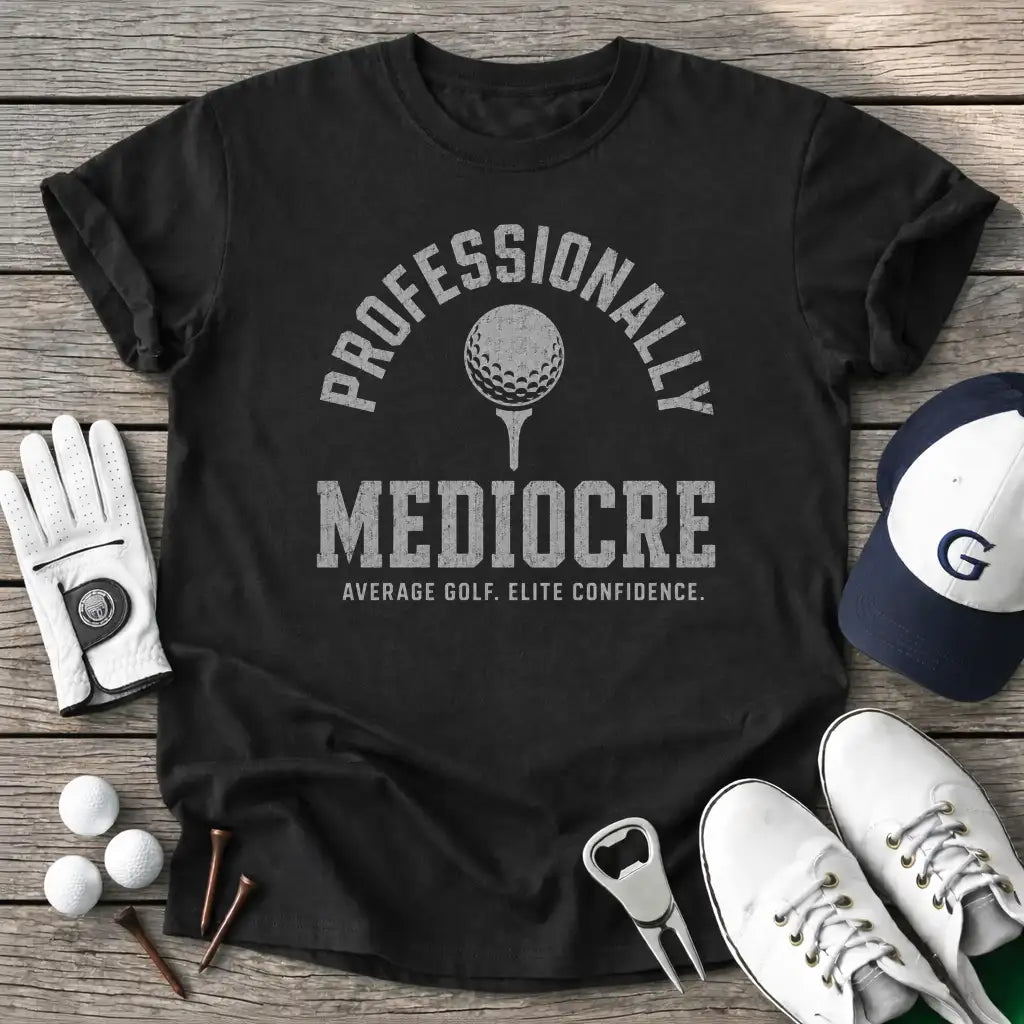 Professionally T-Shirt in Black