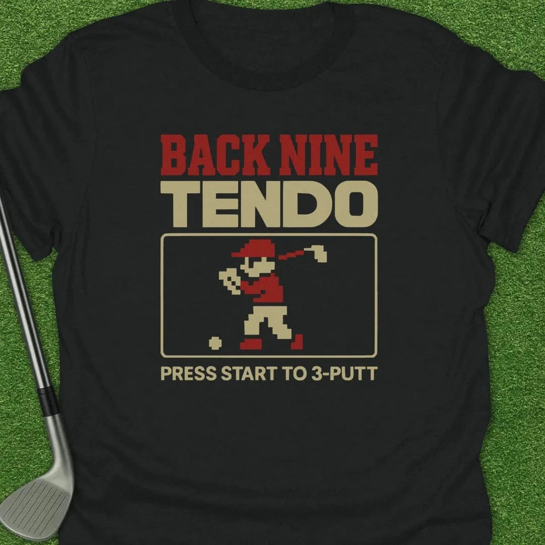 Black / S Back Nine Tendo T-Shirt