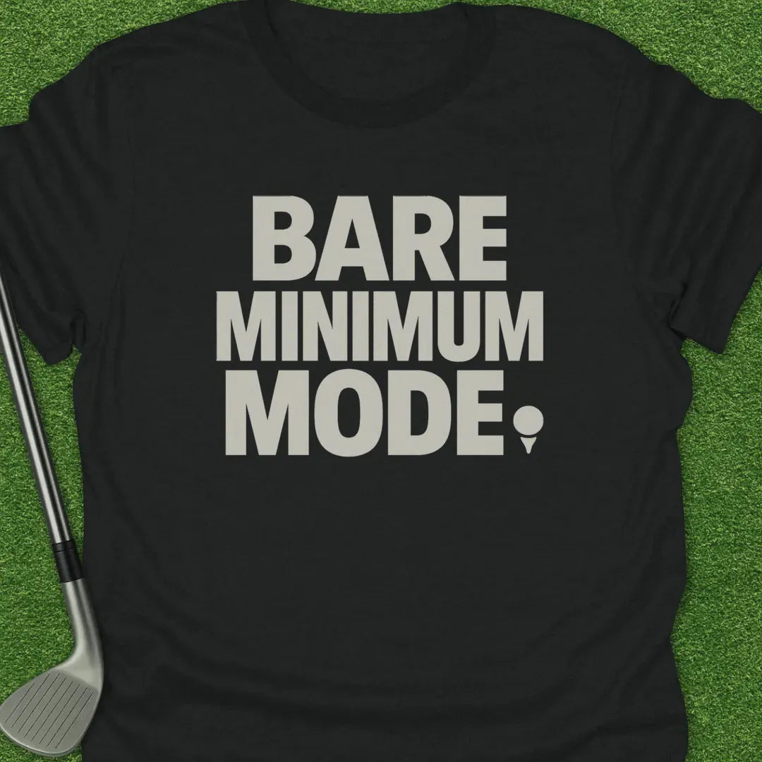 Black / S Bare Minimum Mode T-Shirt