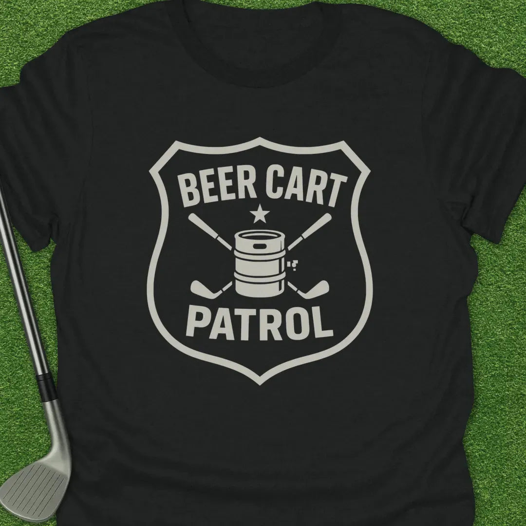 Black / S Beer Cart Patrol T-Shirt