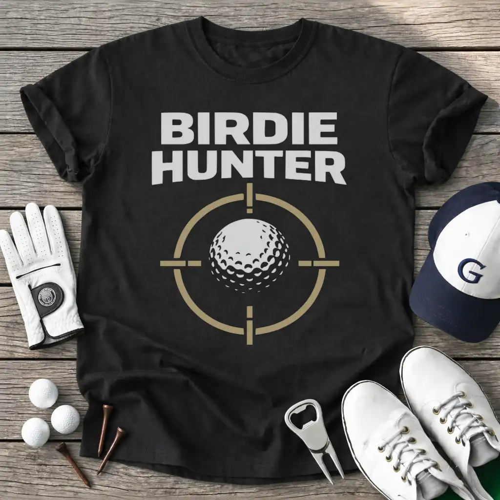 Black / S Birdie Hunter T-Shirt