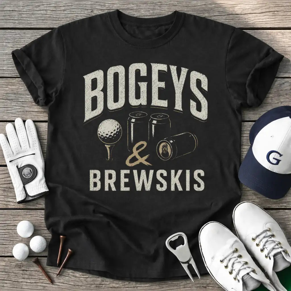 Black / S Bogeys Brewskis T-Shirt