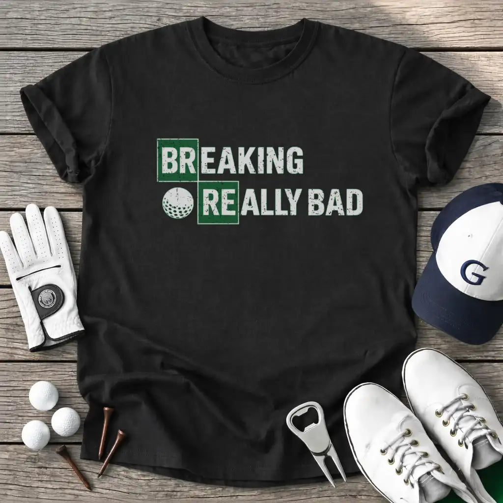 Black / S Breaking Really Bad T-Shirt