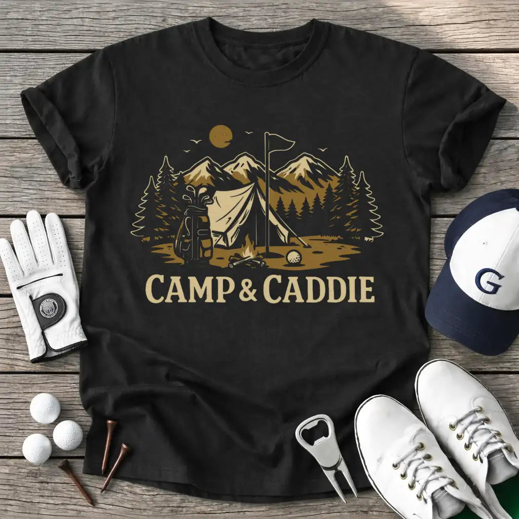 Camp Caddie T-Shirt in Black