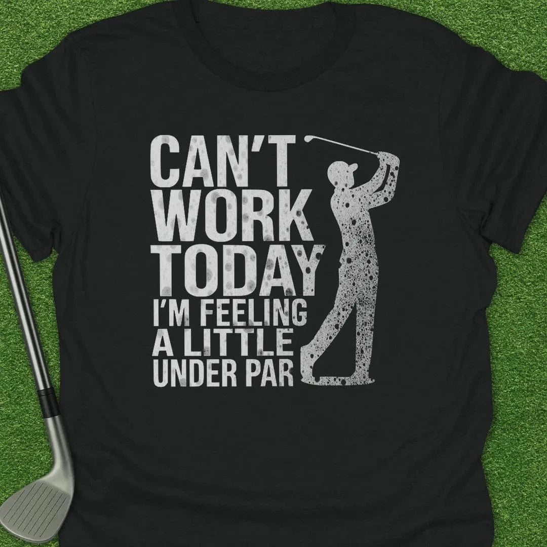 Black / S Cant Work Today T-Shirt