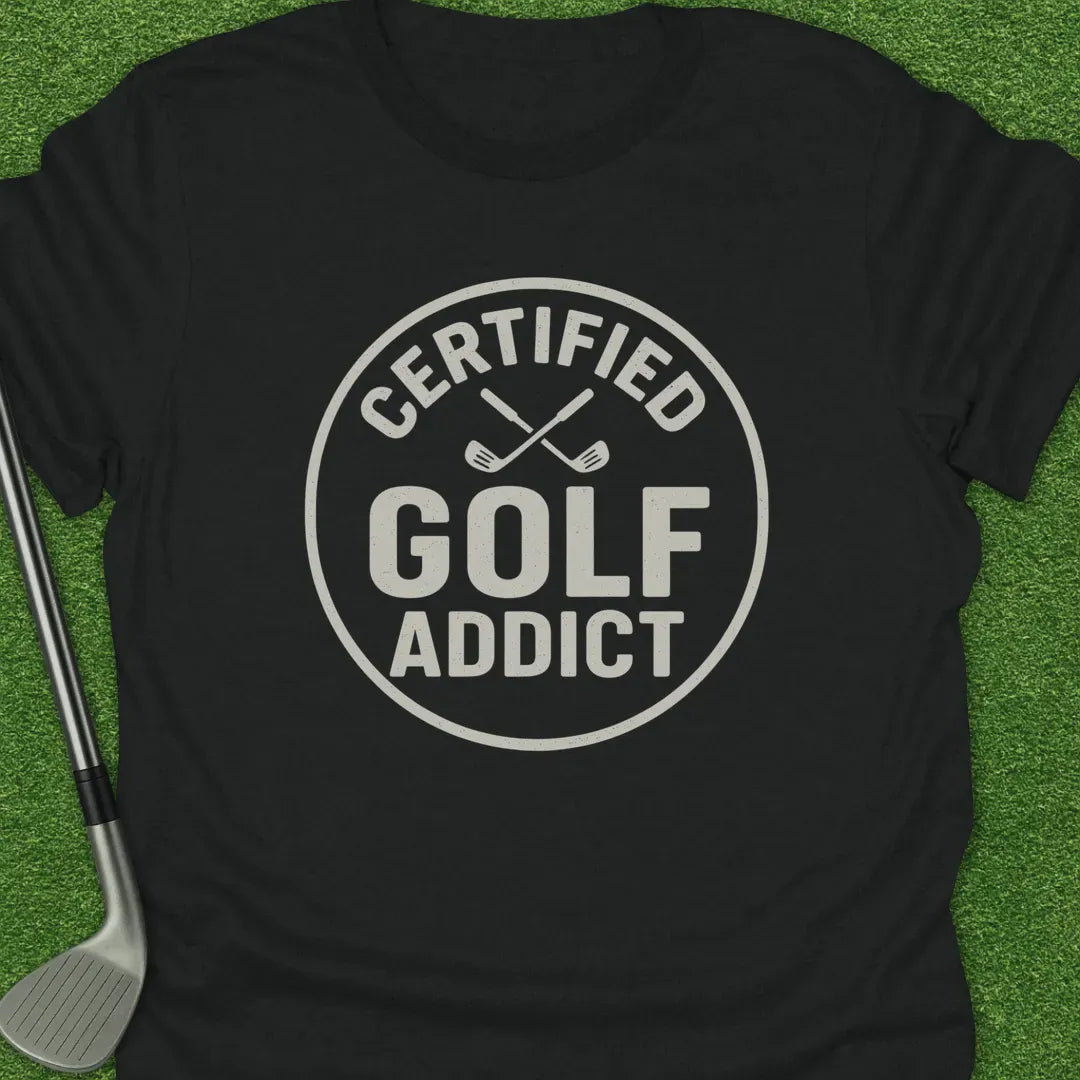 Black / S Certified Golf T-Shirt