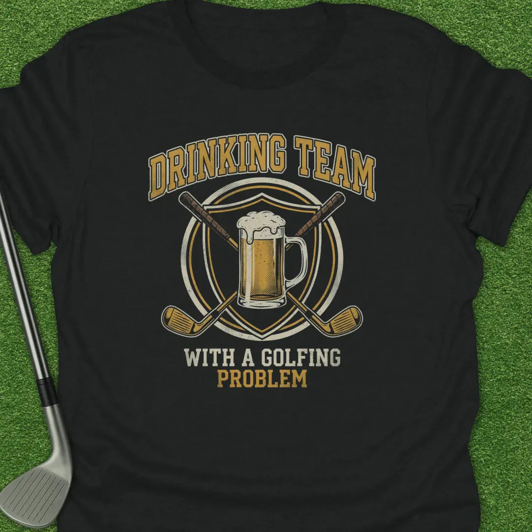 Black / S Drinking Team With T-Shirt