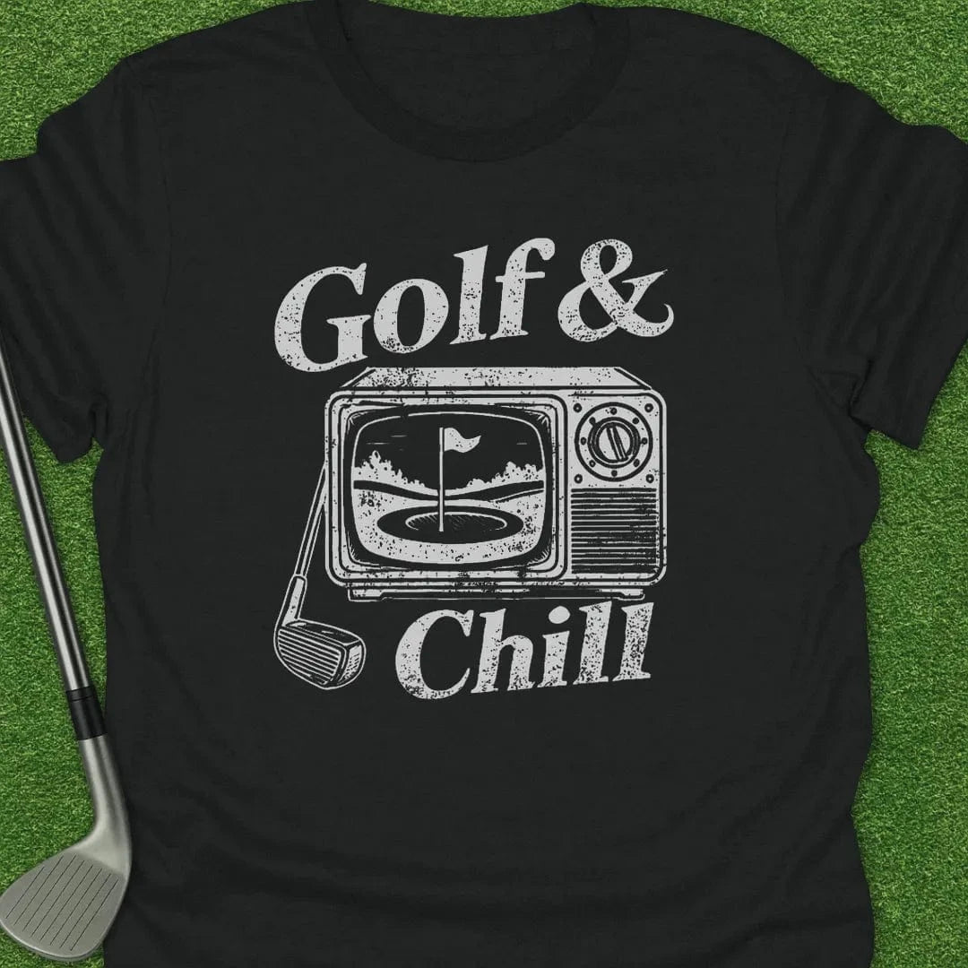 Black / S Golf and Chill T-Shirt