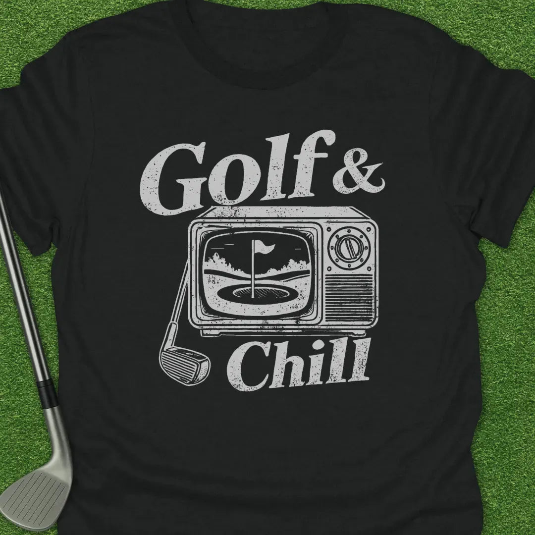 Black / S Golf and Chill T-Shirt