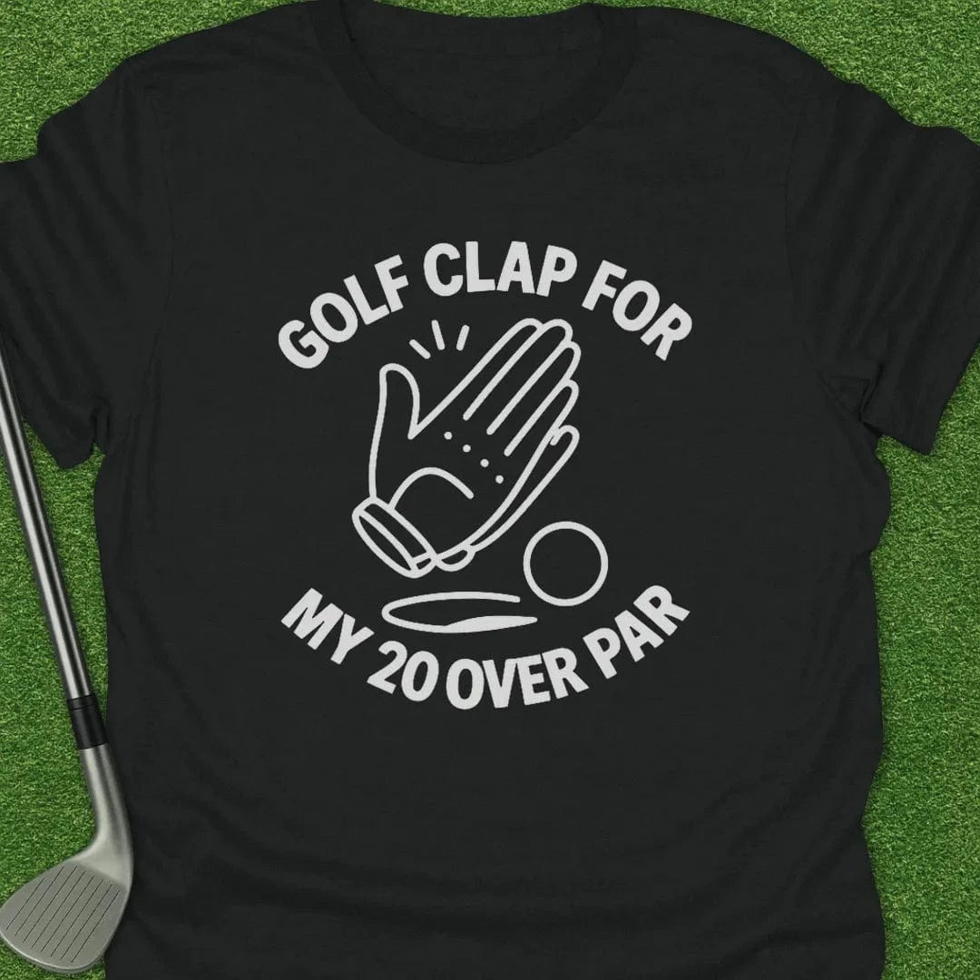 Black / S Golf Clap For Over T-Shirt