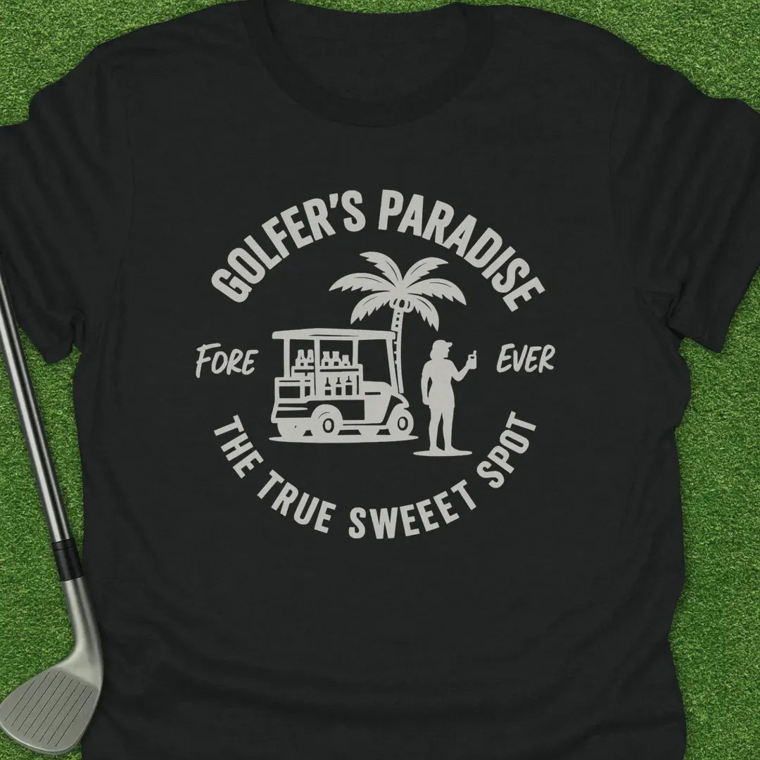 Black / S Golfers Paradise T-Shirt