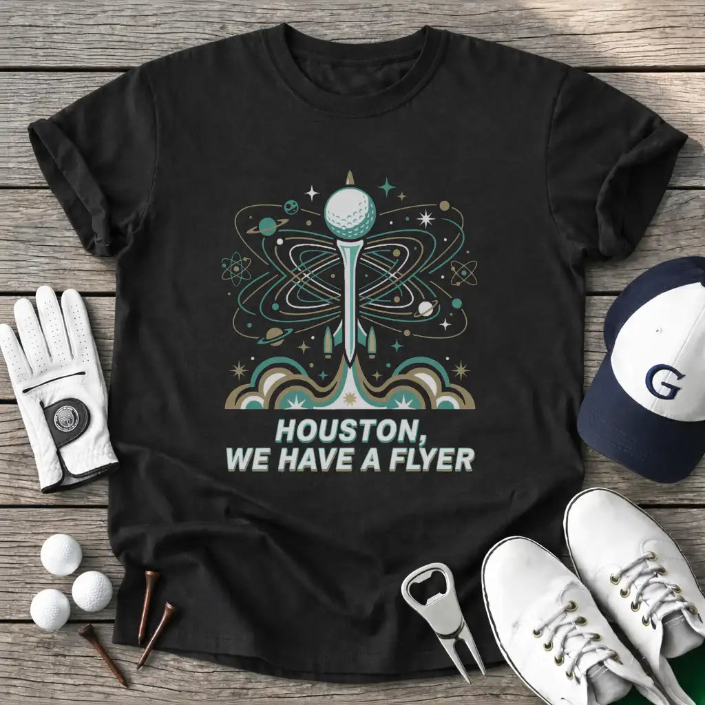 Black / S Houston Have Flyer T-Shirt