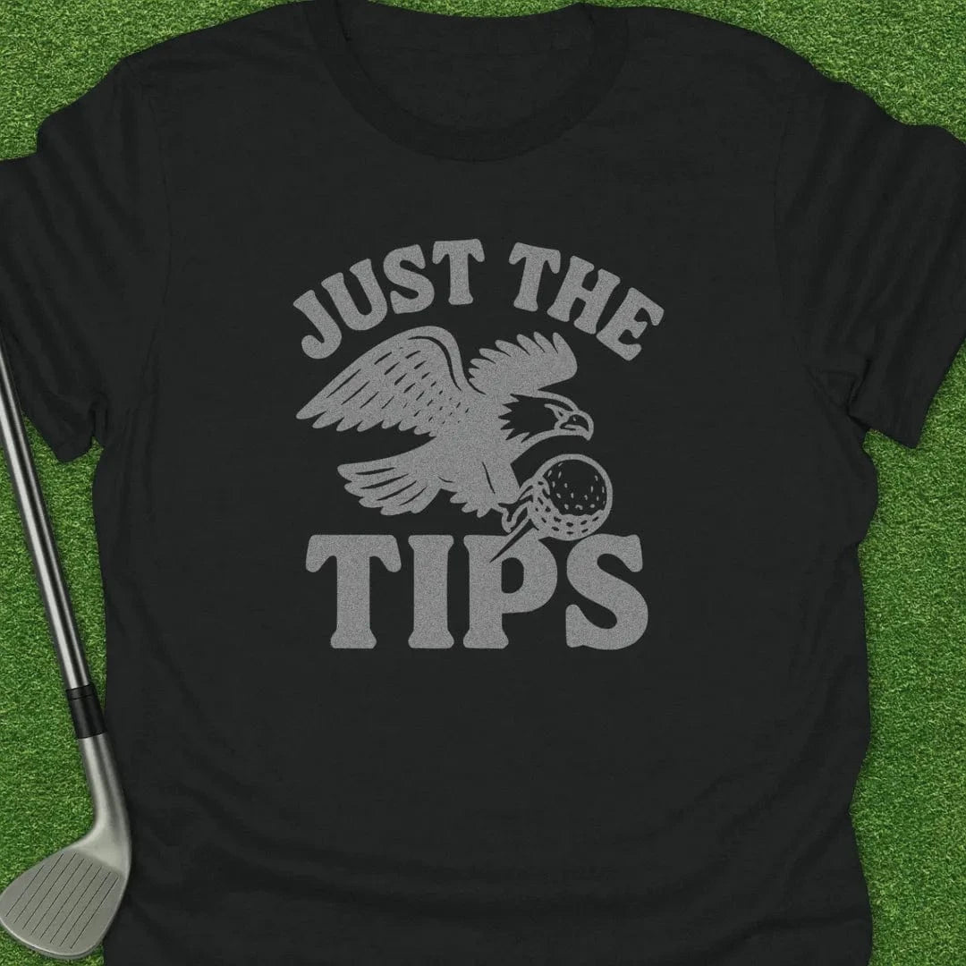 Black / S Just The Tips T-Shirt