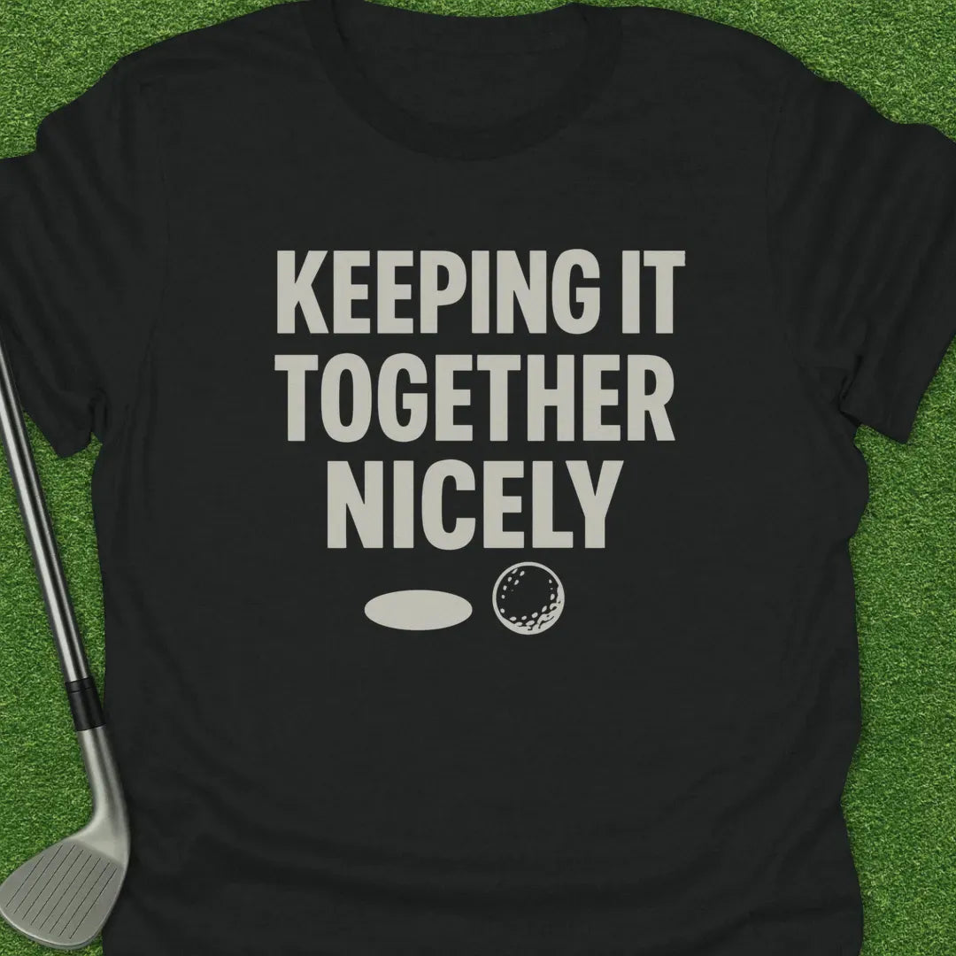 Black / S Keeping Together T-Shirt