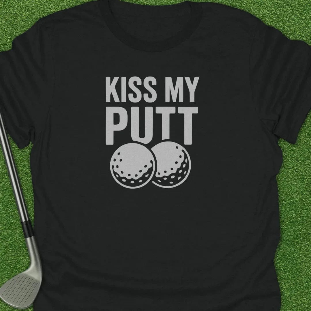 Black / S Kiss Putt T-Shirt