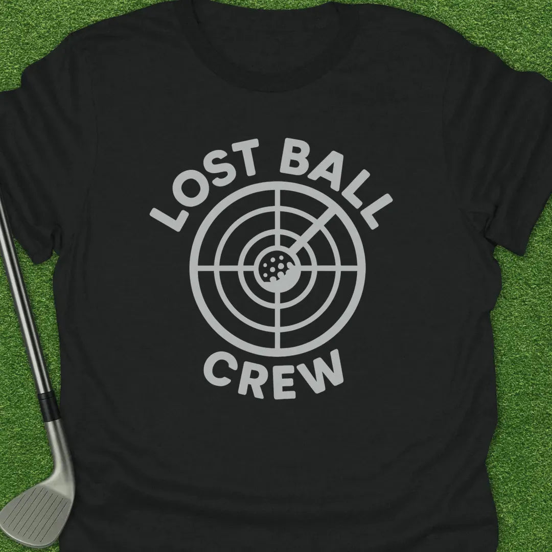 Black / S Lost Ball Crew T-Shirt