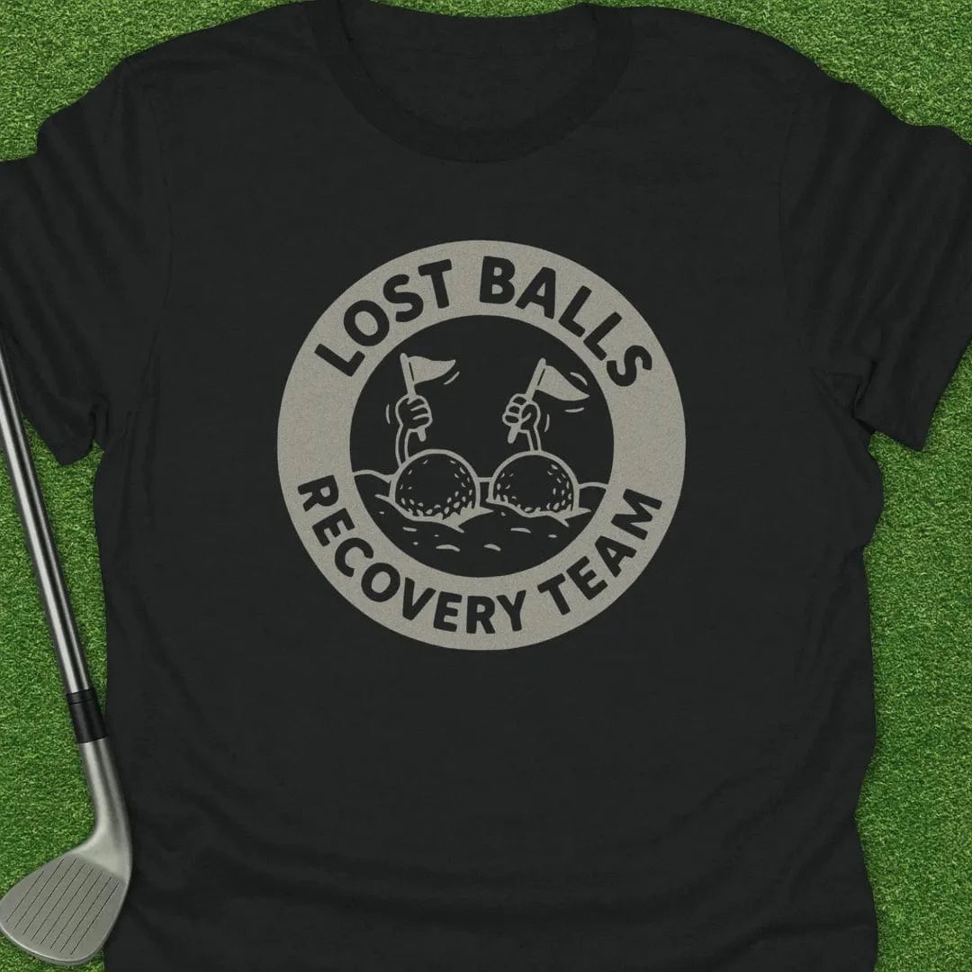 Black / S Lost Balls Recovery T-Shirt
