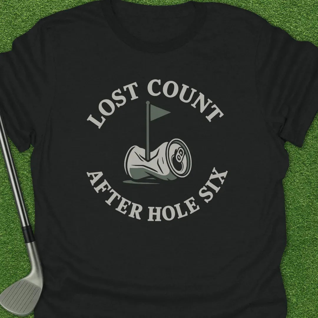 Black / S Lost Count After T-Shirt