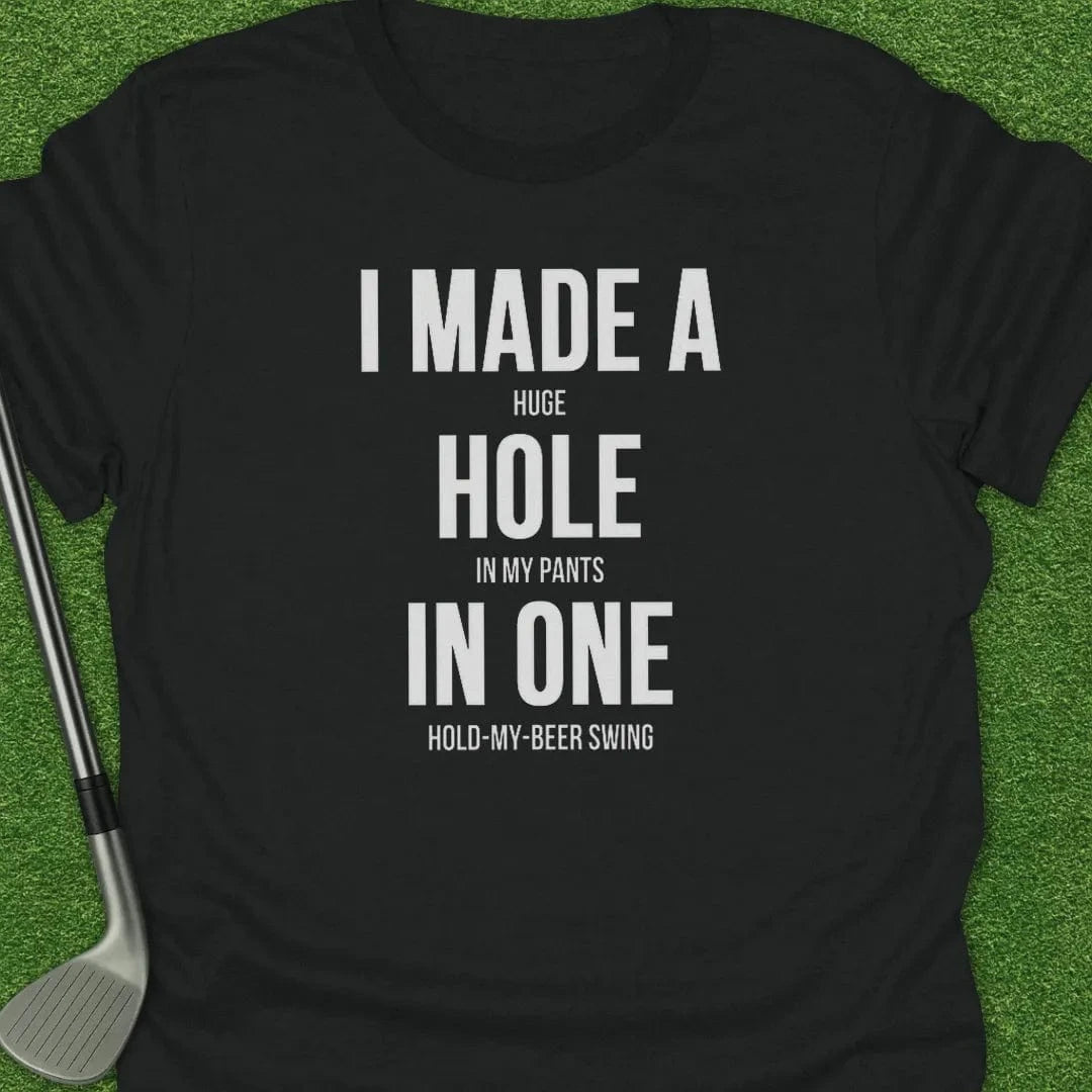 Black / S Made Huge Hole T-Shirt