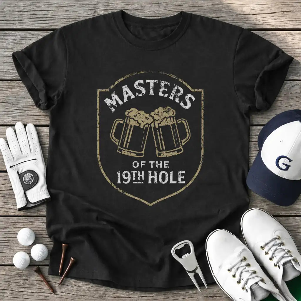 Masters The Hole T-Shirt in Black
