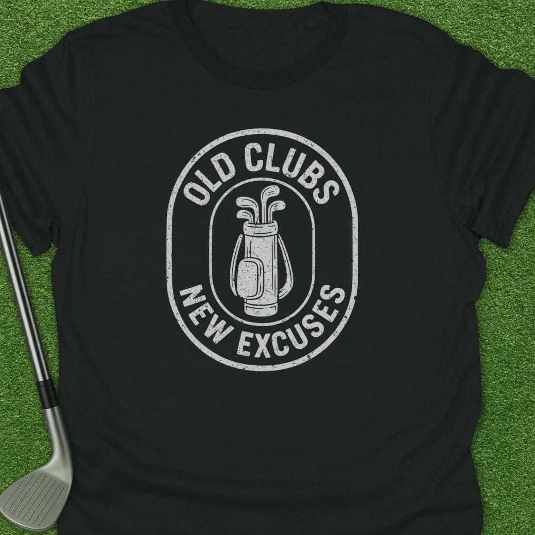 Black / S Old Clubs New T-Shirt