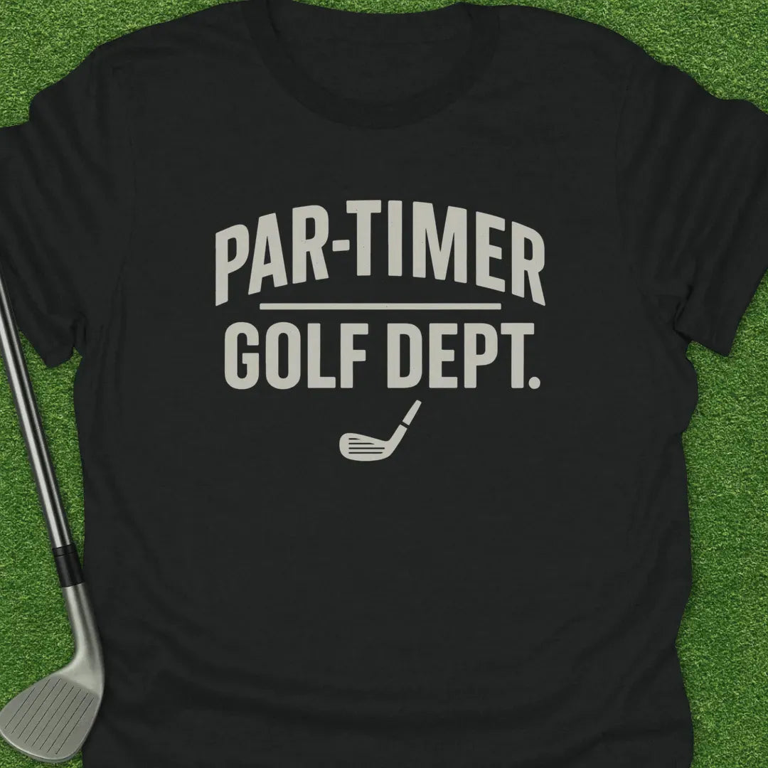 Black / S Partimer Golf Dept T-Shirt