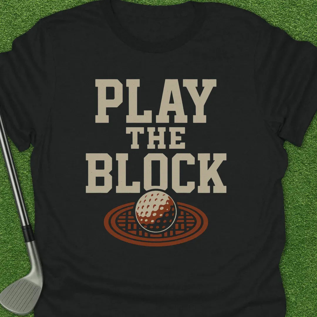 Black / S Play The Block T-Shirt