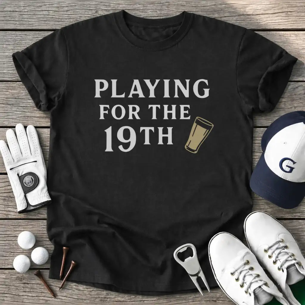 Black / S Playing For The T-Shirt