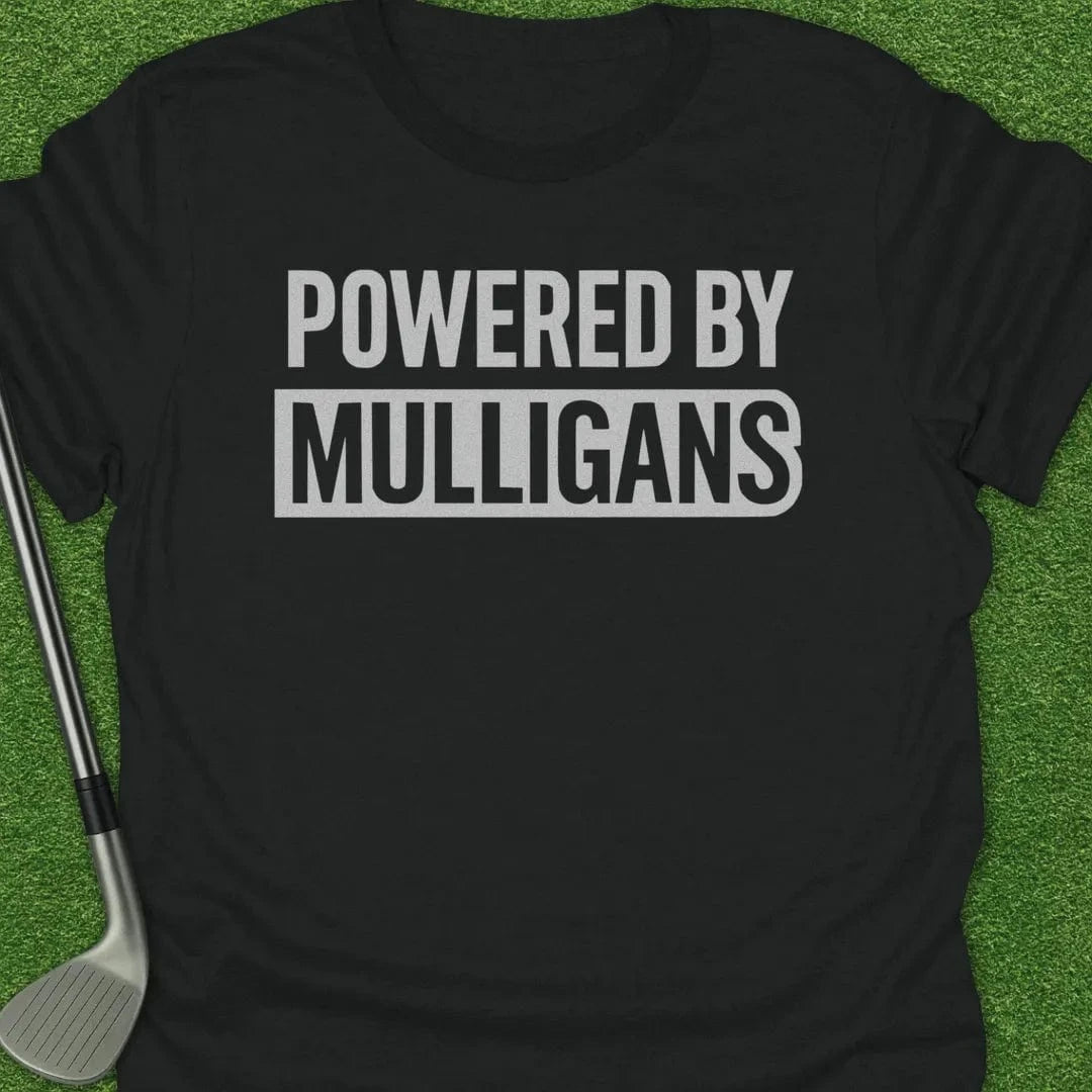 Black / S Powered Mulligans T-Shirt