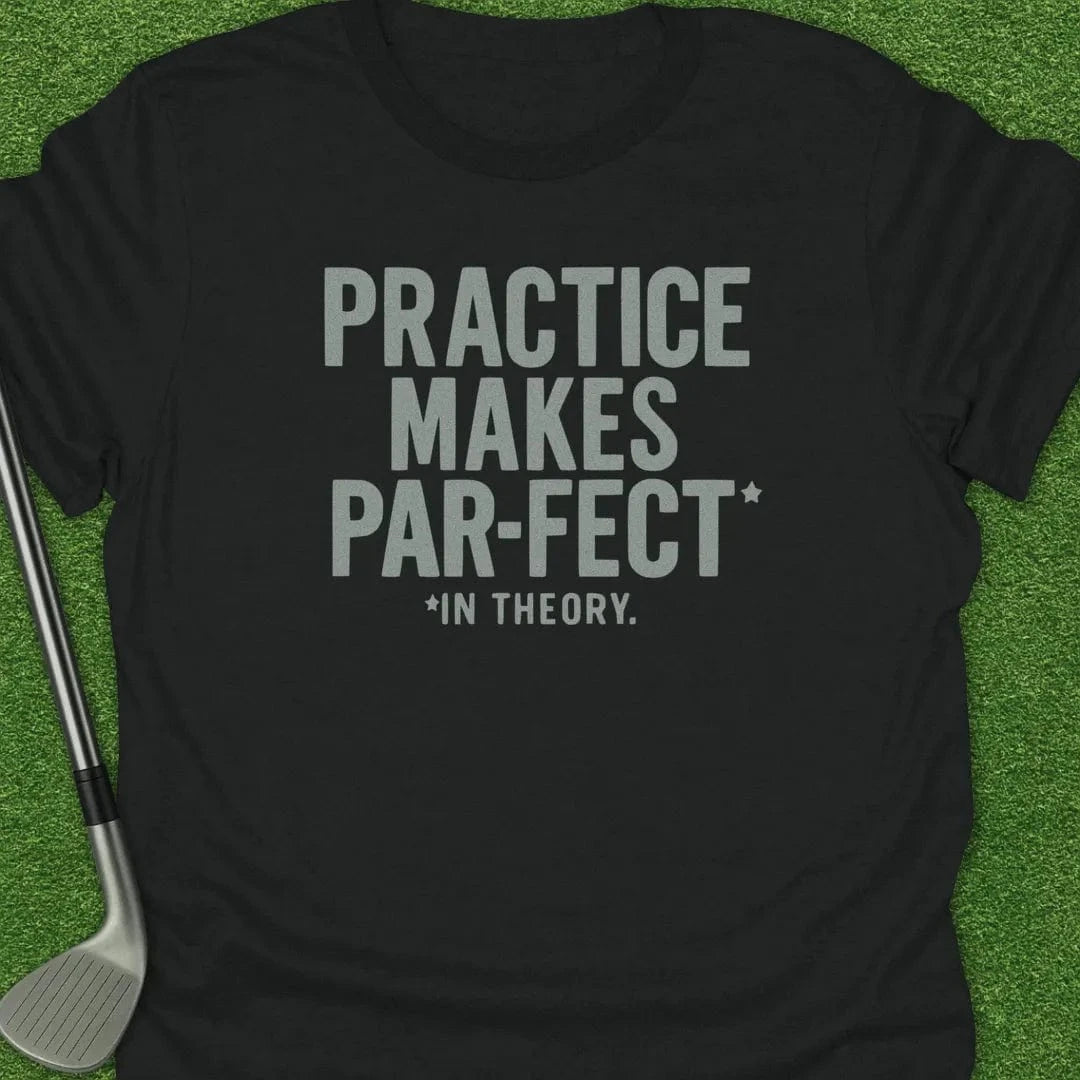 Black / S Pratice Makes T-Shirt