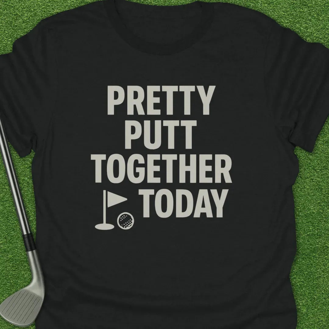 Black / S Pretty Putt T-Shirt