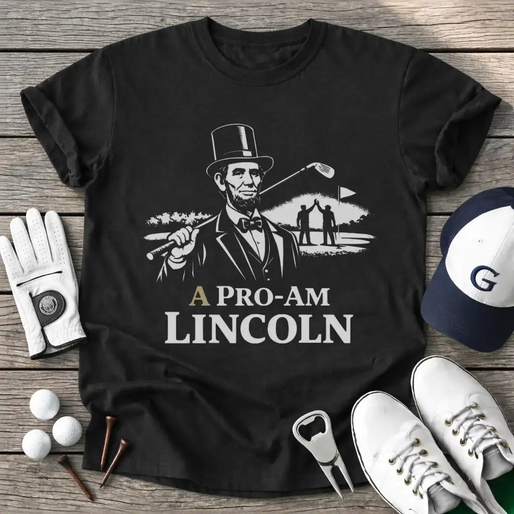 Proam Lincoln T-Shirt in Black