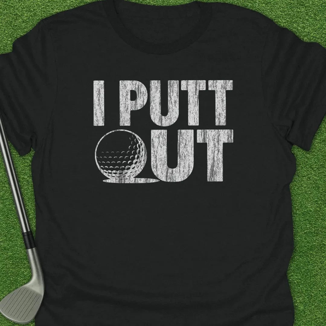 Black / S Putt Out T-Shirt