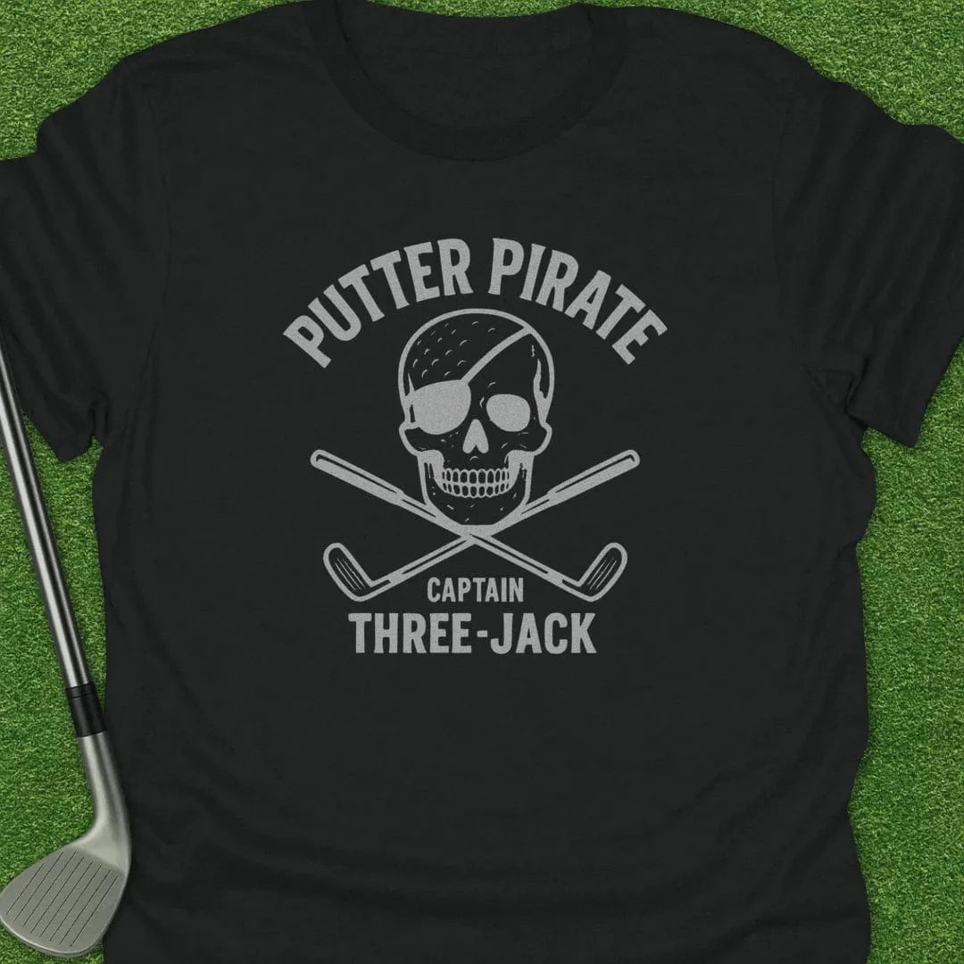 Black / S Putter Pirate T-Shirt