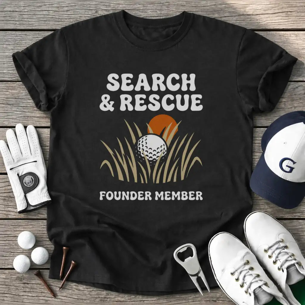 Search Rescue T-Shirt in Black