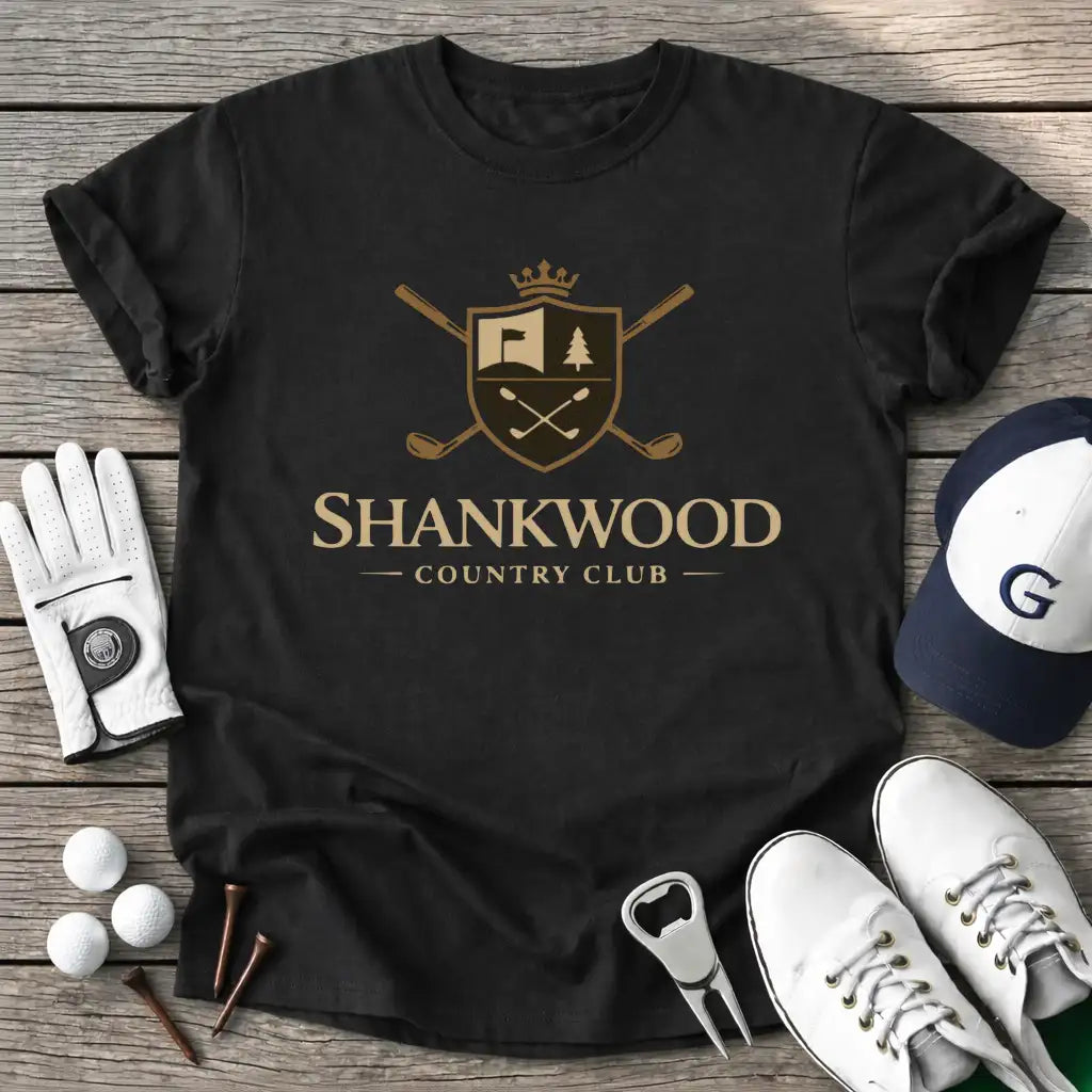 Shankwood Country T-Shirt in Black
