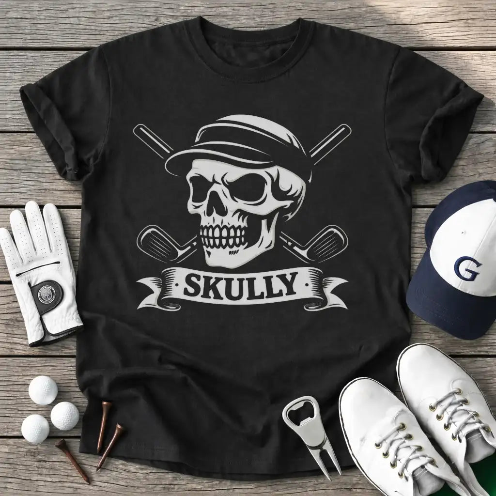 Skully T-Shirt in Black