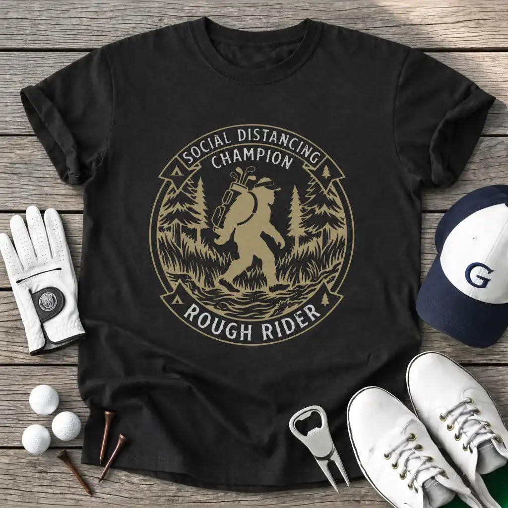 Black / S Social Distancing T-Shirt