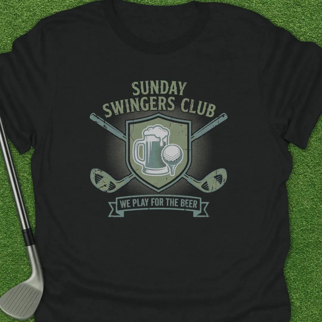 Black / S Sunday Swingers T-Shirt
