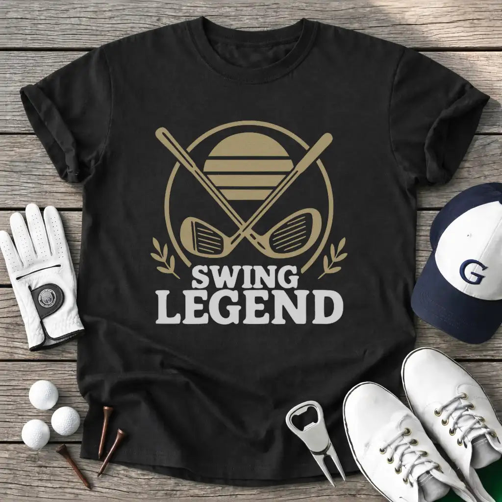 Black / S Swing Legend T-Shirt