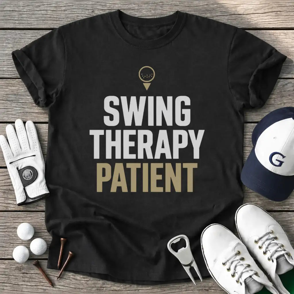 Swing Therapy T-Shirt in Black