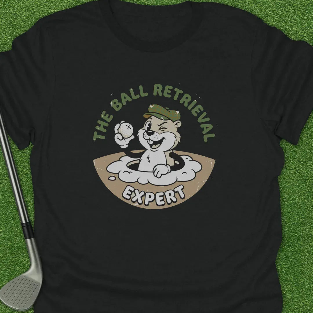 Black / S The Ball Retrieval T-Shirt