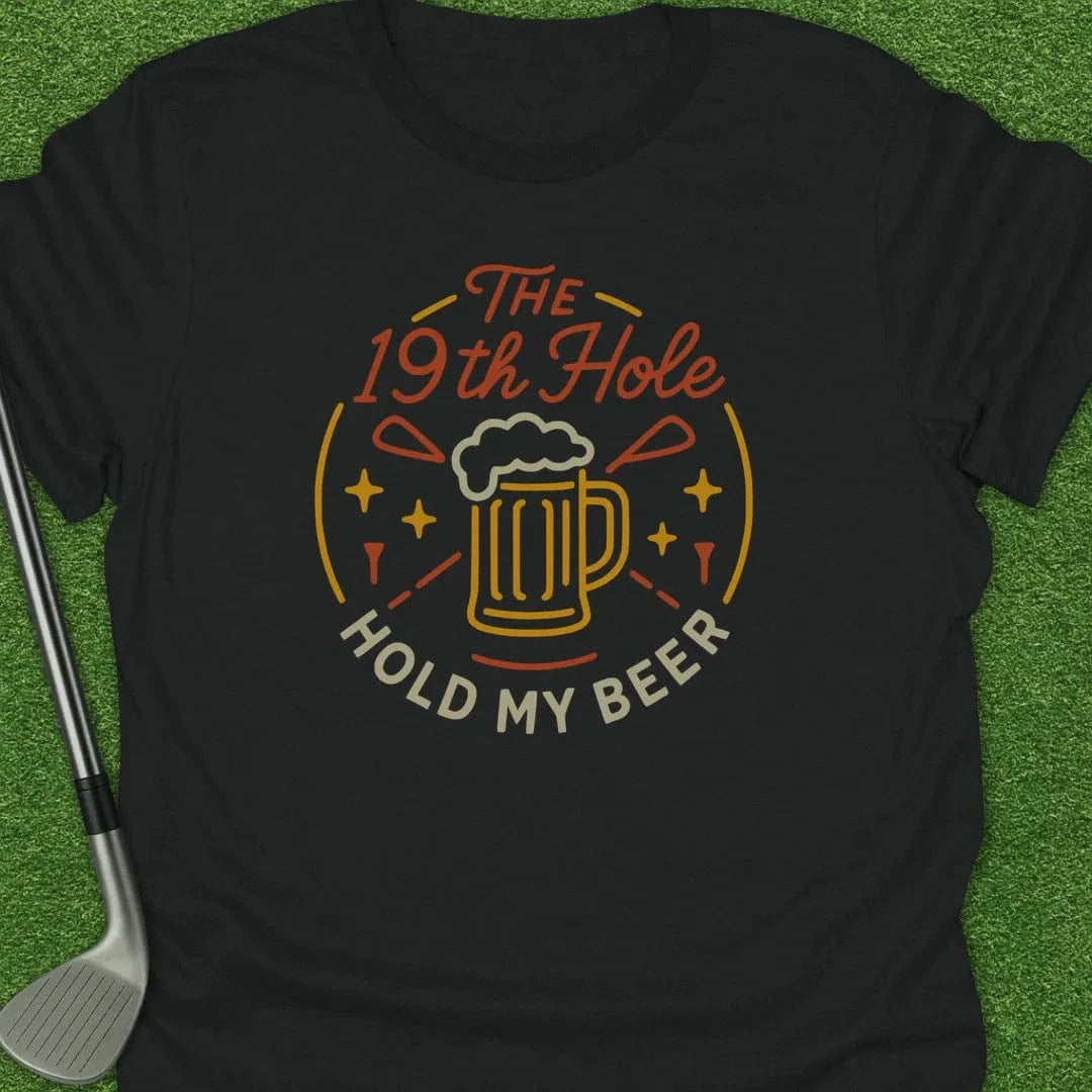Black / S The Hole Hold Beer T-Shirt