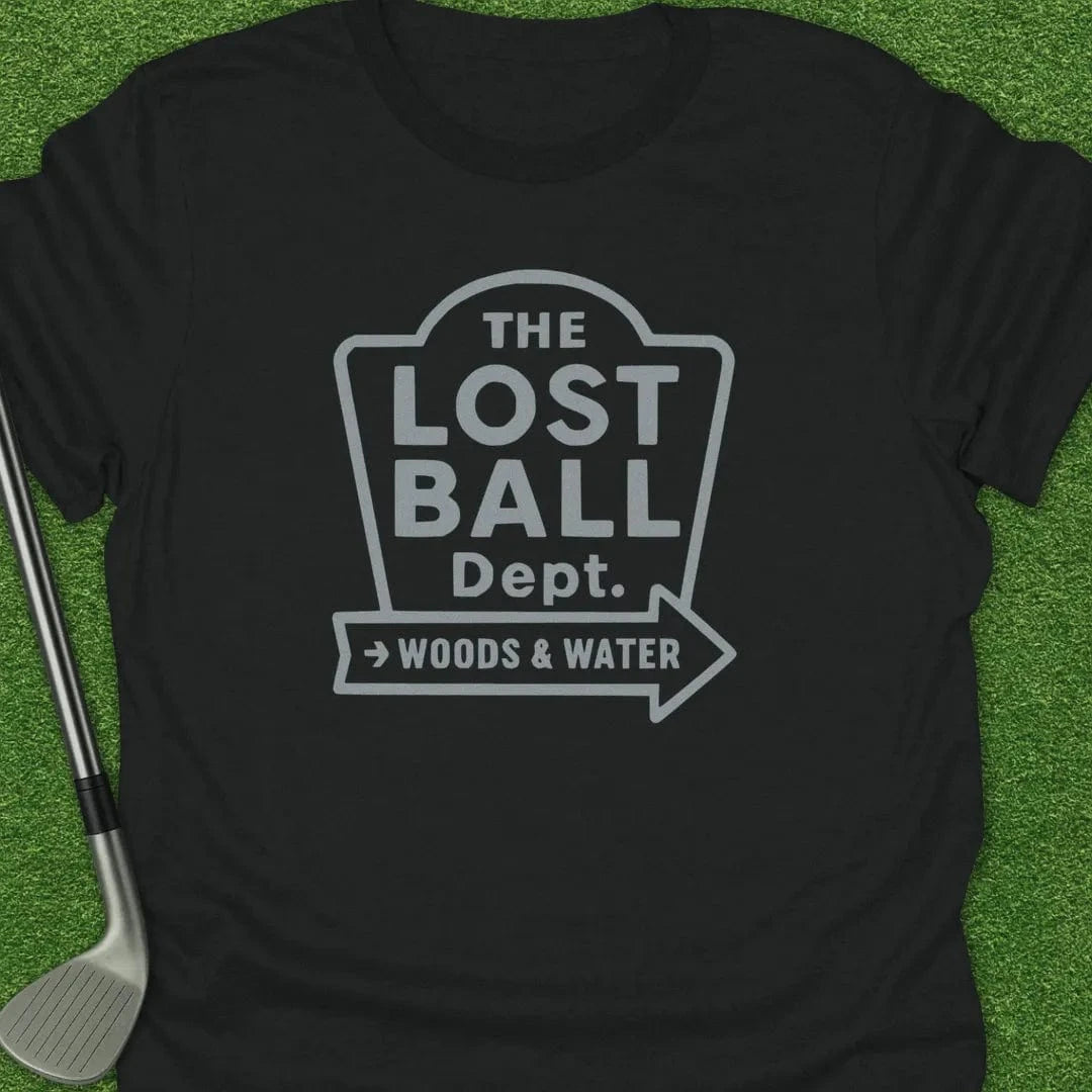 Black / S The Lost Ball Dept T-Shirt