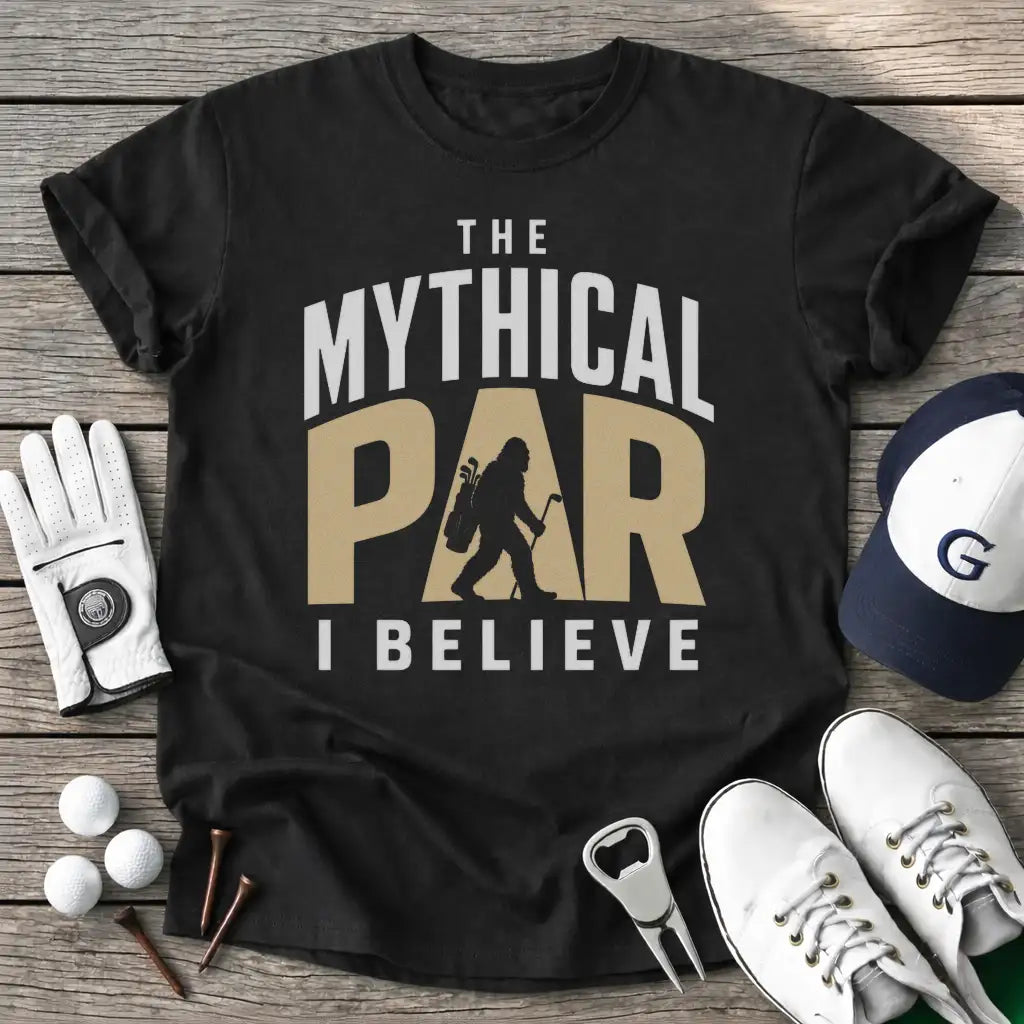The Mythical Par T-Shirt in Black